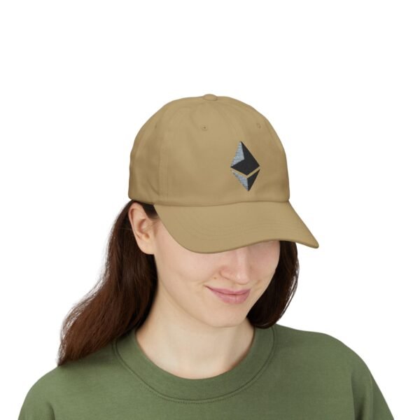 Ethereum (ETH) Cap | Classic Cotton Strapback Hat | Crypto Logo Embroidery - Image 17