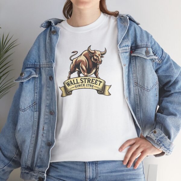 "Wall Street Bull - Since 1792" Trader T-Shirt | Trading T-Shirt - Image 46