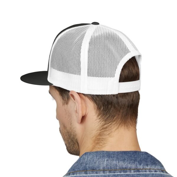 XRP Snapback Trucker Cap | Crypto Lifestyle Hat | Adjustable Mesh Back - Image 8