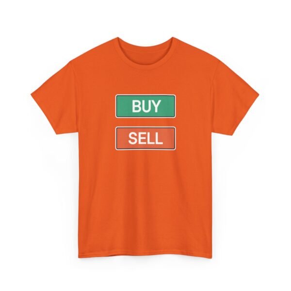 Buy Sell Trading Buttons T-Shirt | Minimalist Trader T-Shirt - Image 25