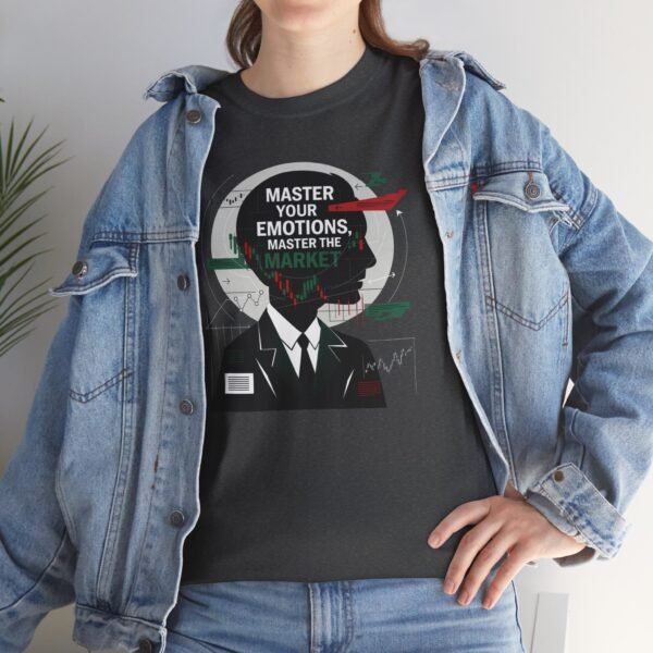 "Master Your Emotions, Master the Market" | Trader T-Shirt Trading T-Shirt - Image 28