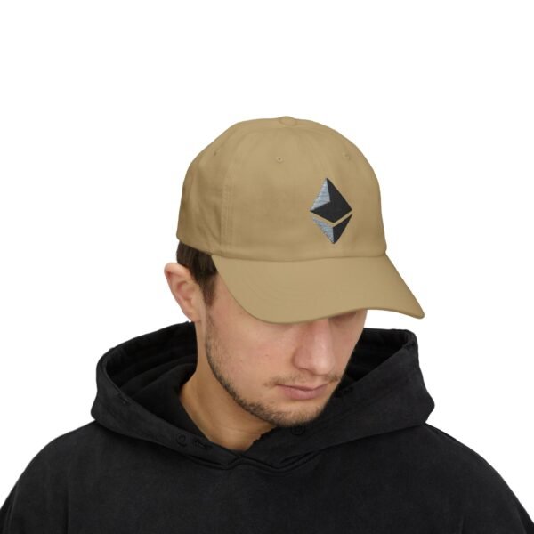 Ethereum (ETH) Cap | Classic Cotton Strapback Hat | Crypto Logo Embroidery - Image 15