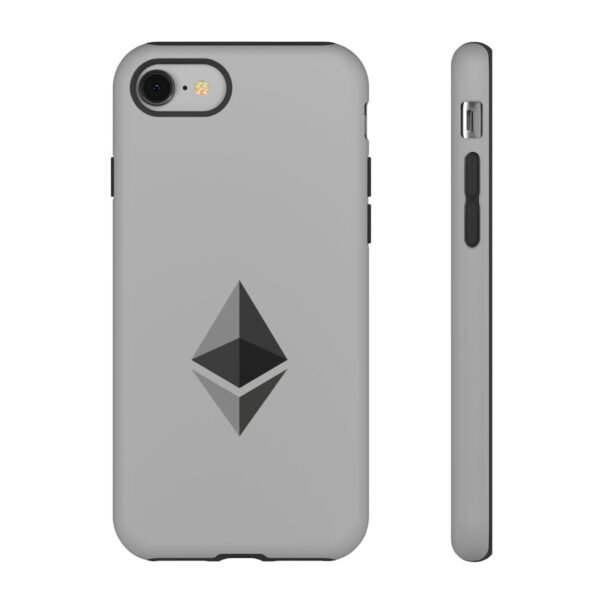 Ethereum (ETH) iPhone Tough Case | Crypto Logo Protective Cover | Fits All iPhone Models - Image 3