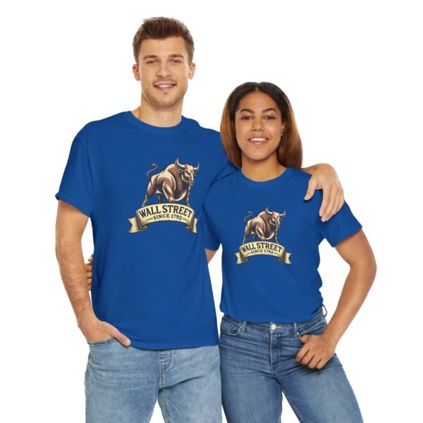 "Wall Street Bull - Since 1792" Trader T-Shirt | Trading T-Shirt - Image 23