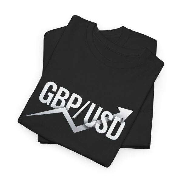 GBP/USD Minimalist Design | Trader T-Shirt Forex T-Shirt - Image 2
