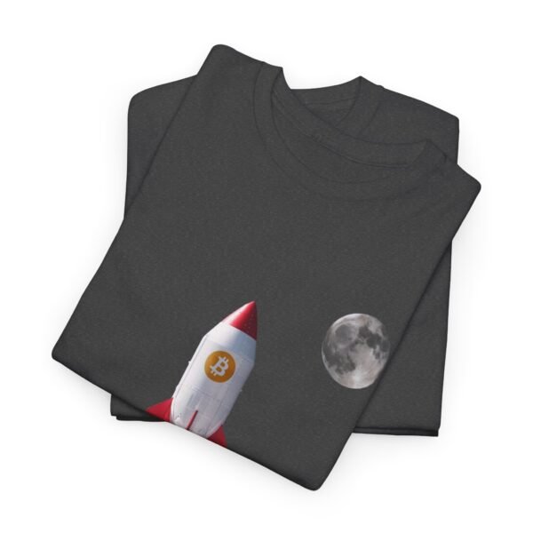Bitcoin Rocket to the Moon T-Shirt | Cryptocurrency T-Shirt - Image 50