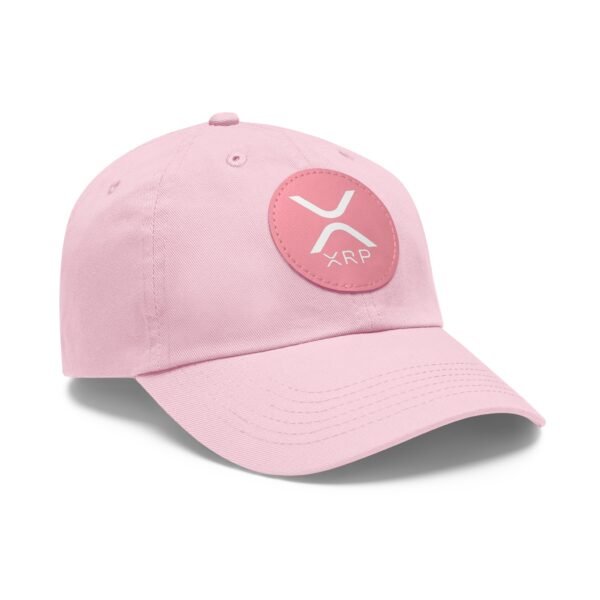XRP  Hat with Leather Patch | Crypto Lifestyle Cap | Adjustable Cotton Hat - Image 72