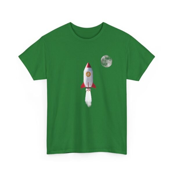 Bitcoin Rocket to the Moon T-Shirt | Cryptocurrency T-Shirt - Image 37