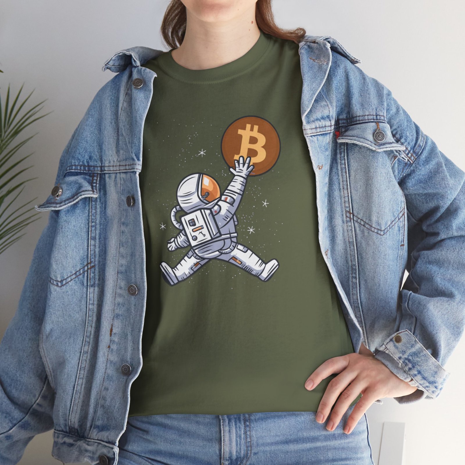 Bitcoin Astronaut T-Shirt | Crypto Lifestyle Apparel | To the Moon Design - Image 34