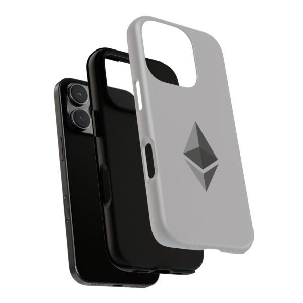Ethereum (ETH) iPhone Tough Case | Crypto Logo Protective Cover | Fits All iPhone Models - Image 122