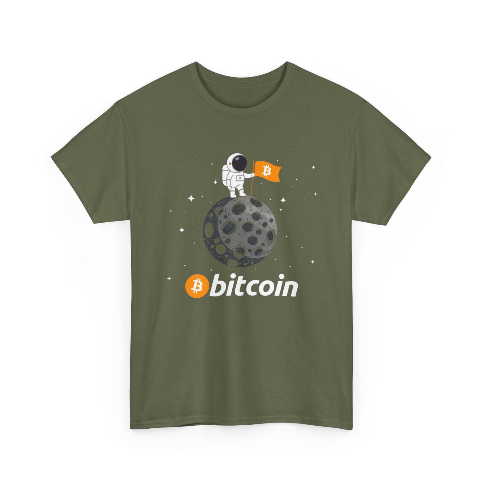 Bitcoin to the Moon Astronaut T-Shirt | Crypto T-Shirt - Image 31