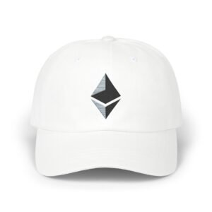 Ethereum (ETH) Cap | Classic Cotton Strapback Hat | Crypto Logo Embroidery