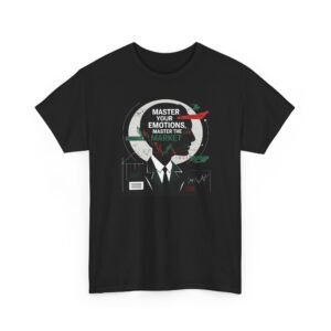 "Master Your Emotions, Master the Market" | Trader T-Shirt Trading T-Shirt