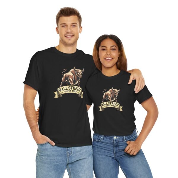 "Wall Street Bull - Since 1792" Trader T-Shirt | Trading T-Shirt - Image 5