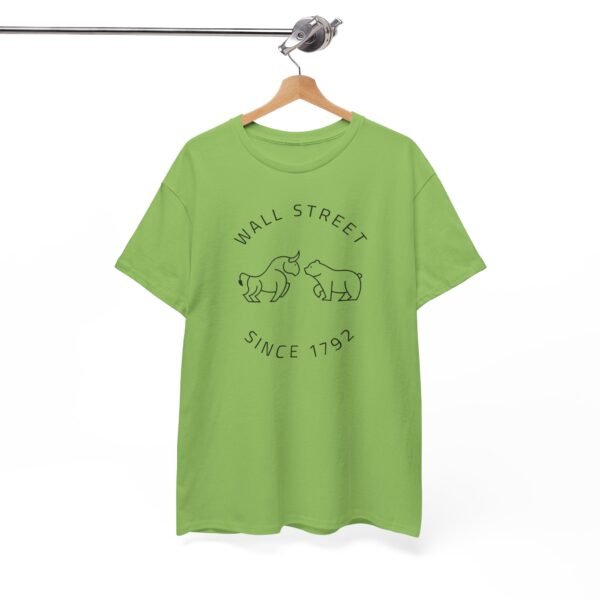 "Wall Street Bull & Bear - Since 1792" | Minimalist Trader T-Shirt Trading T-Shirt - Image 69