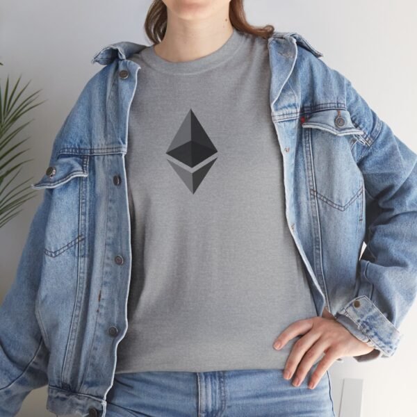 Ethereum (ETH) T-Shirt | Heavy Cotton Tee | Crypto Logo Design - Image 34