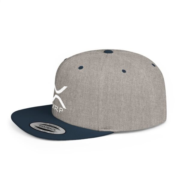 XRP Flat Bill Snapback | Crypto Lifestyle Cap | Adjustable Streetwear Hat - Image 31