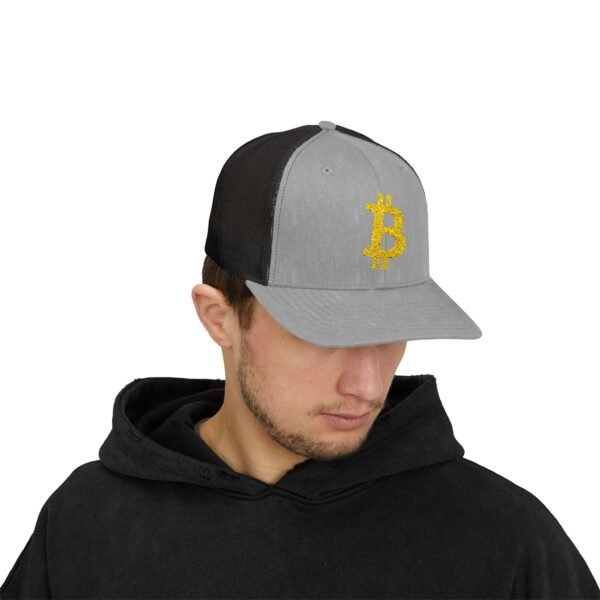 Bitcoin Logo Trucker Cap | Cryptocurrency Hat Bitcoin Hat - Image 23