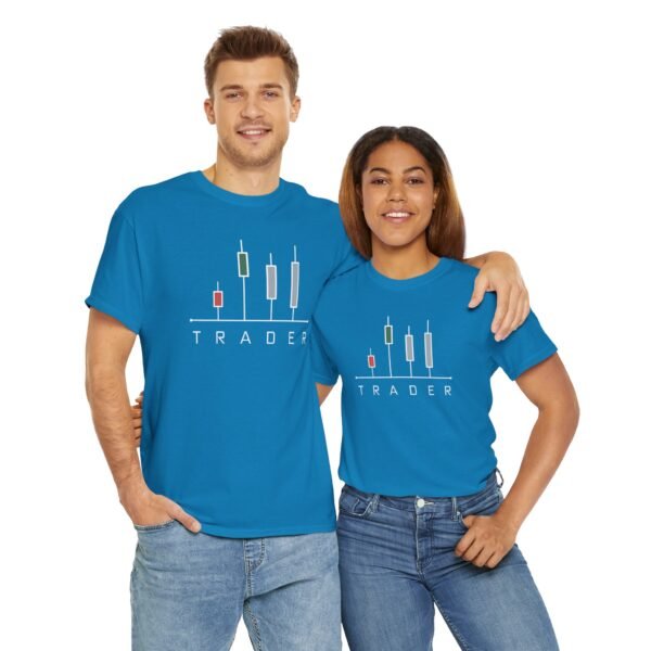 "TRADER" Minimalist Candlestick Pattern T-Shirt | Trader T-Shirt Trading T-Shirt - Image 41