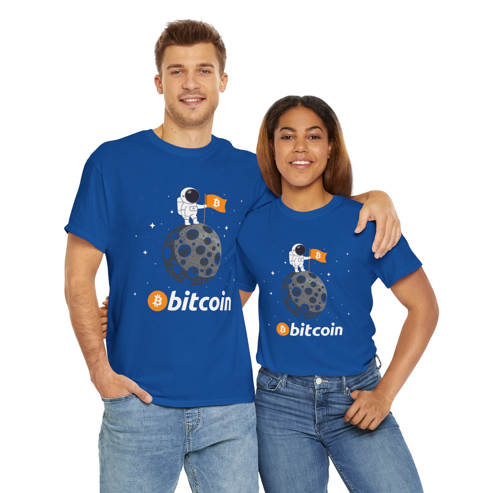 Bitcoin to the Moon Astronaut T-Shirt | Crypto T-Shirt - Image 65