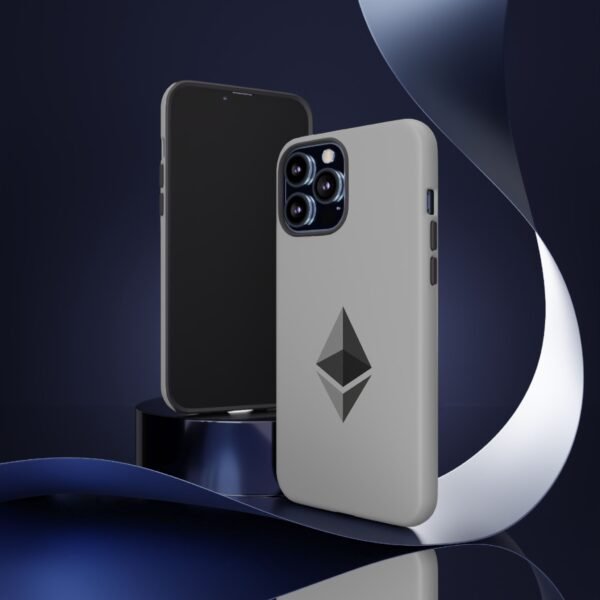 Ethereum (ETH) iPhone Tough Case | Crypto Logo Protective Cover | Fits All iPhone Models - Image 43