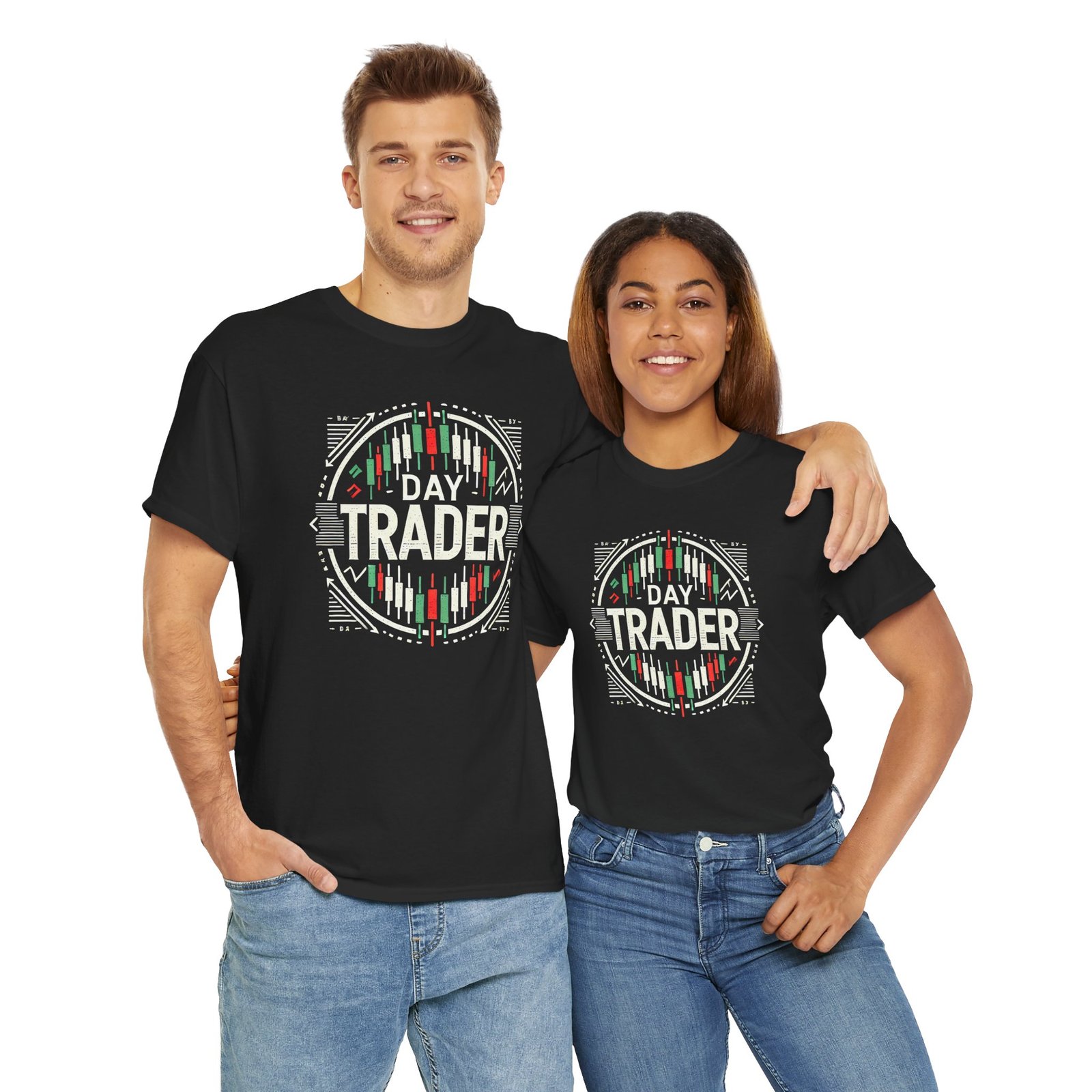 "Day Trader" | Trader T-Shirt Trading T-Shirt - Image 5