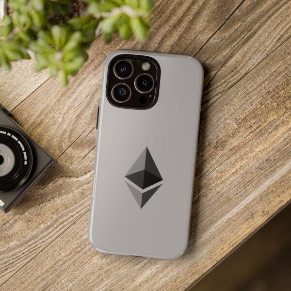 Ethereum (ETH) iPhone Tough Case | Crypto Logo Protective Cover | Fits All iPhone Models - Image 127