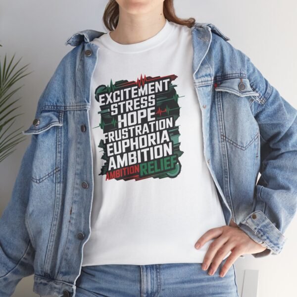 Trading Emotions T-Shirt | Unisex Trader Tee | Market Psychology Graphic Design - Image 34