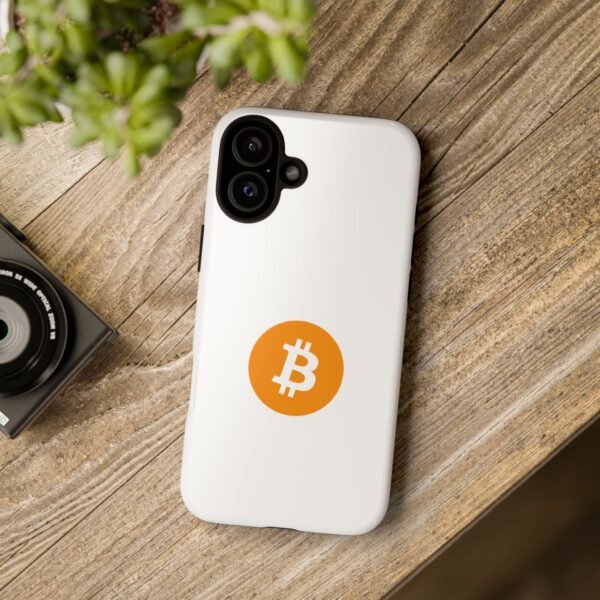Bitcoin (BTC) iPhone Tough Case | Crypto Logo Protective Cover | Fits All iPhone Models - Image 111