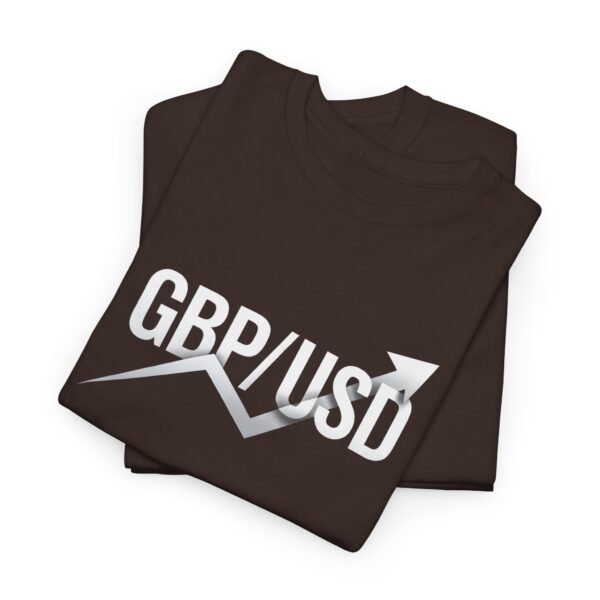 GBP/USD Minimalist Design | Trader T-Shirt Forex T-Shirt - Image 74
