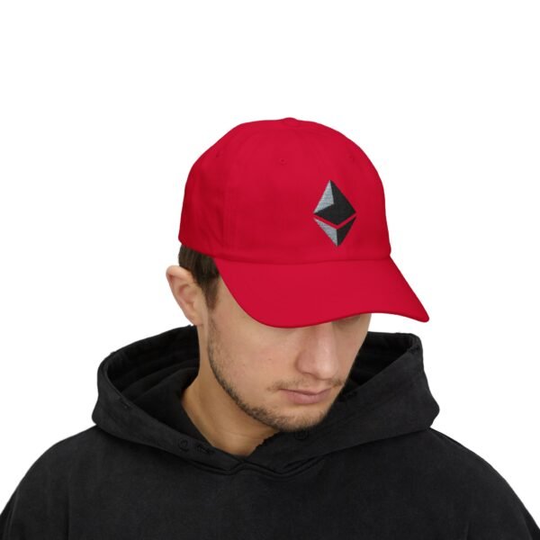 Ethereum (ETH) Cap | Classic Cotton Strapback Hat | Crypto Logo Embroidery - Image 33
