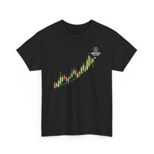 Trading Chart Bullish Trend T-Shirt | Trader Clothing for Market Enthusiasts
