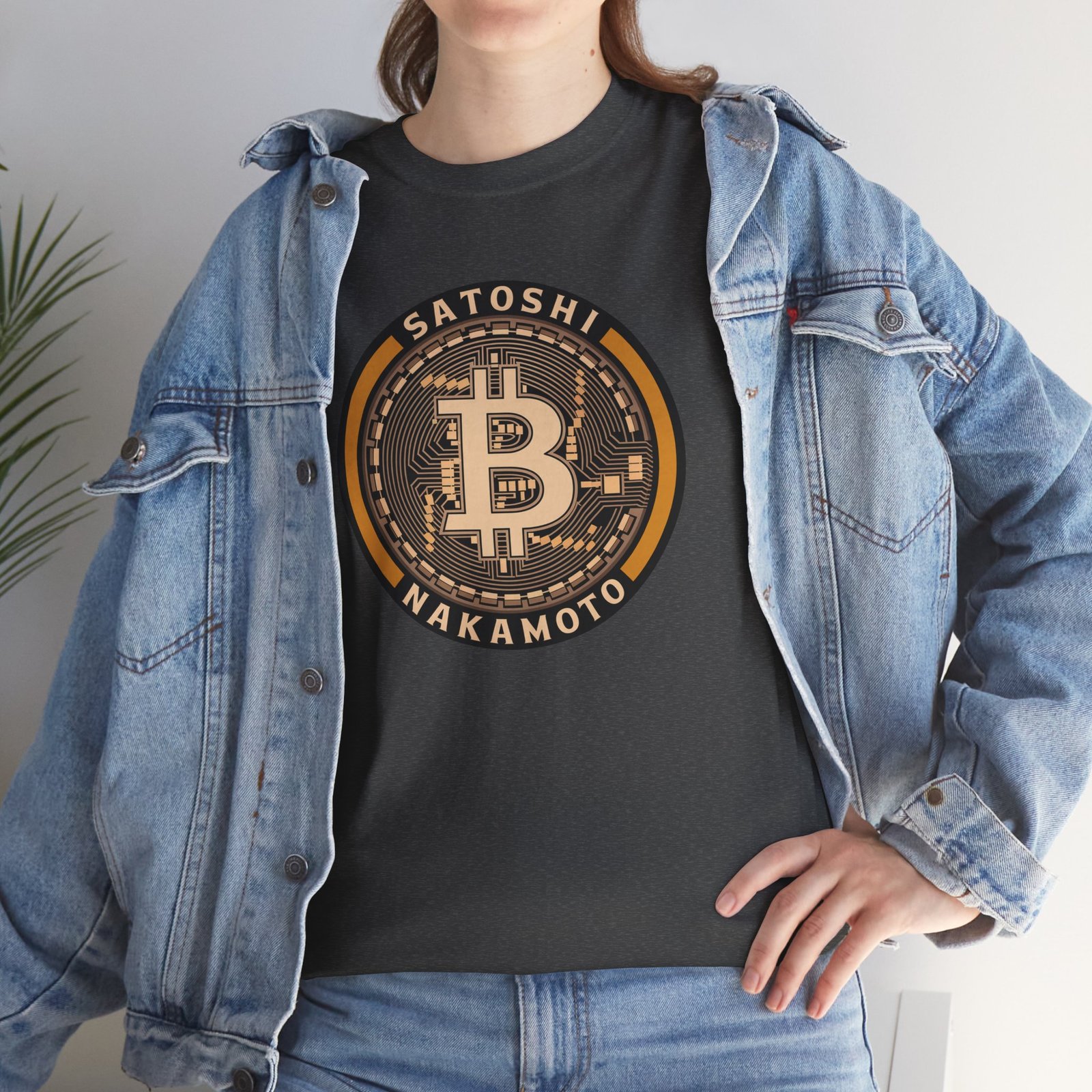 Satoshi Nakamoto Bitcoin T-Shirt | Crypto Pioneer Apparel | Blockchain Legacy Design - Image 34