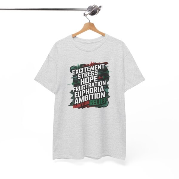 Trading Emotions T-Shirt | Unisex Trader Tee | Market Psychology Graphic Design - Image 75