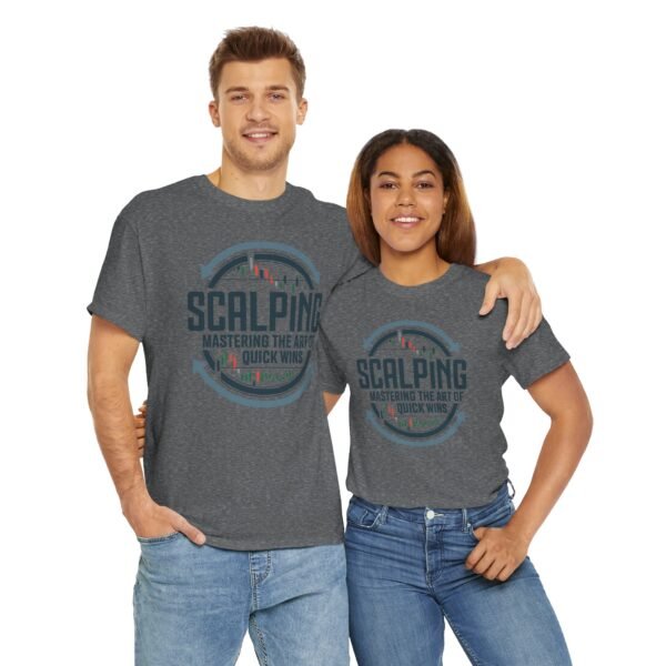 "Scalping: Mastering the Art of Quick Wins" | Trader T-Shirt Trading T-Shirt - Image 47