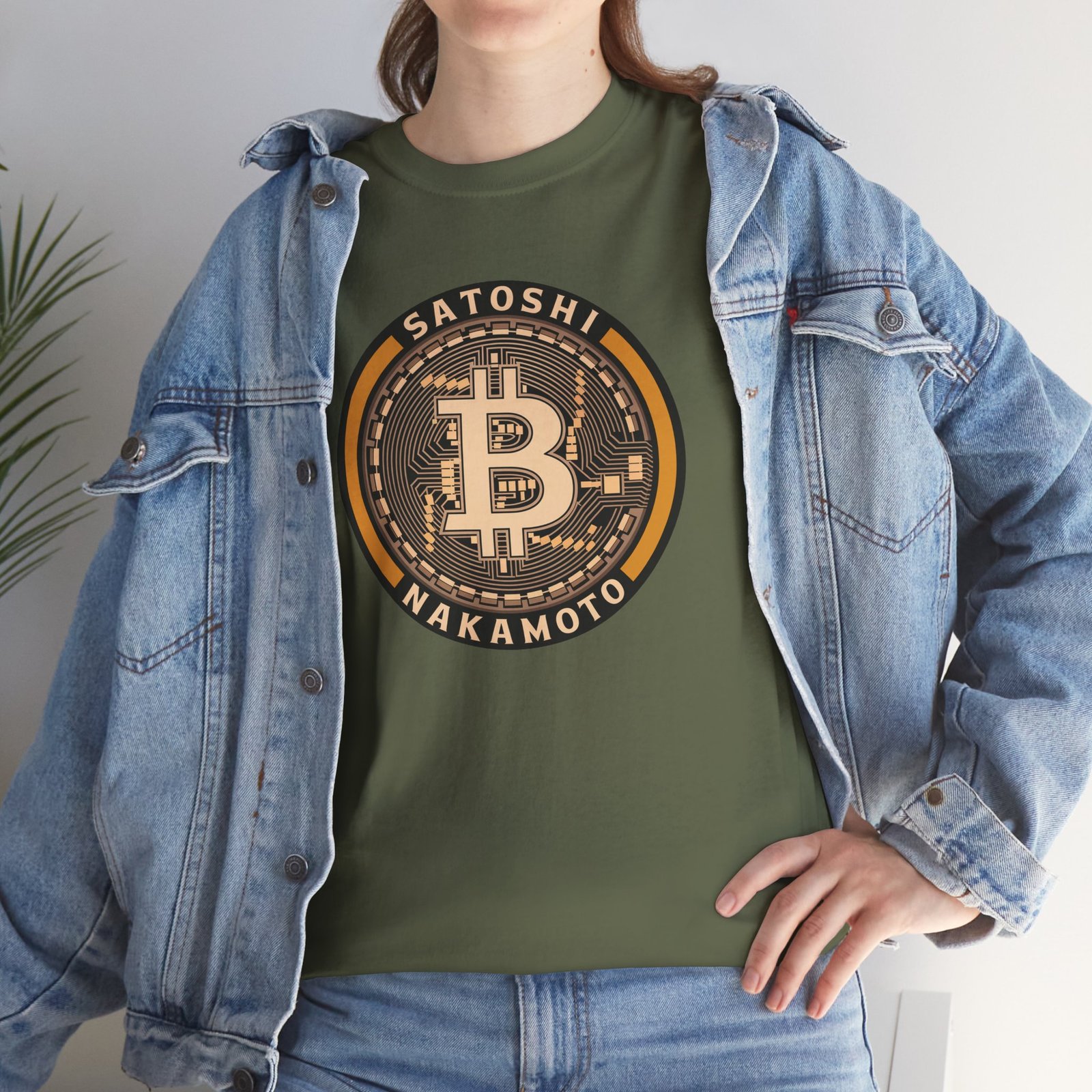 Satoshi Nakamoto Bitcoin T-Shirt | Crypto Pioneer Apparel | Blockchain Legacy Design - Image 70