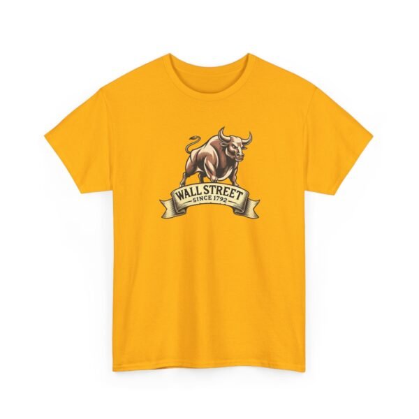 "Wall Street Bull - Since 1792" Trader T-Shirt | Trading T-Shirt - Image 61