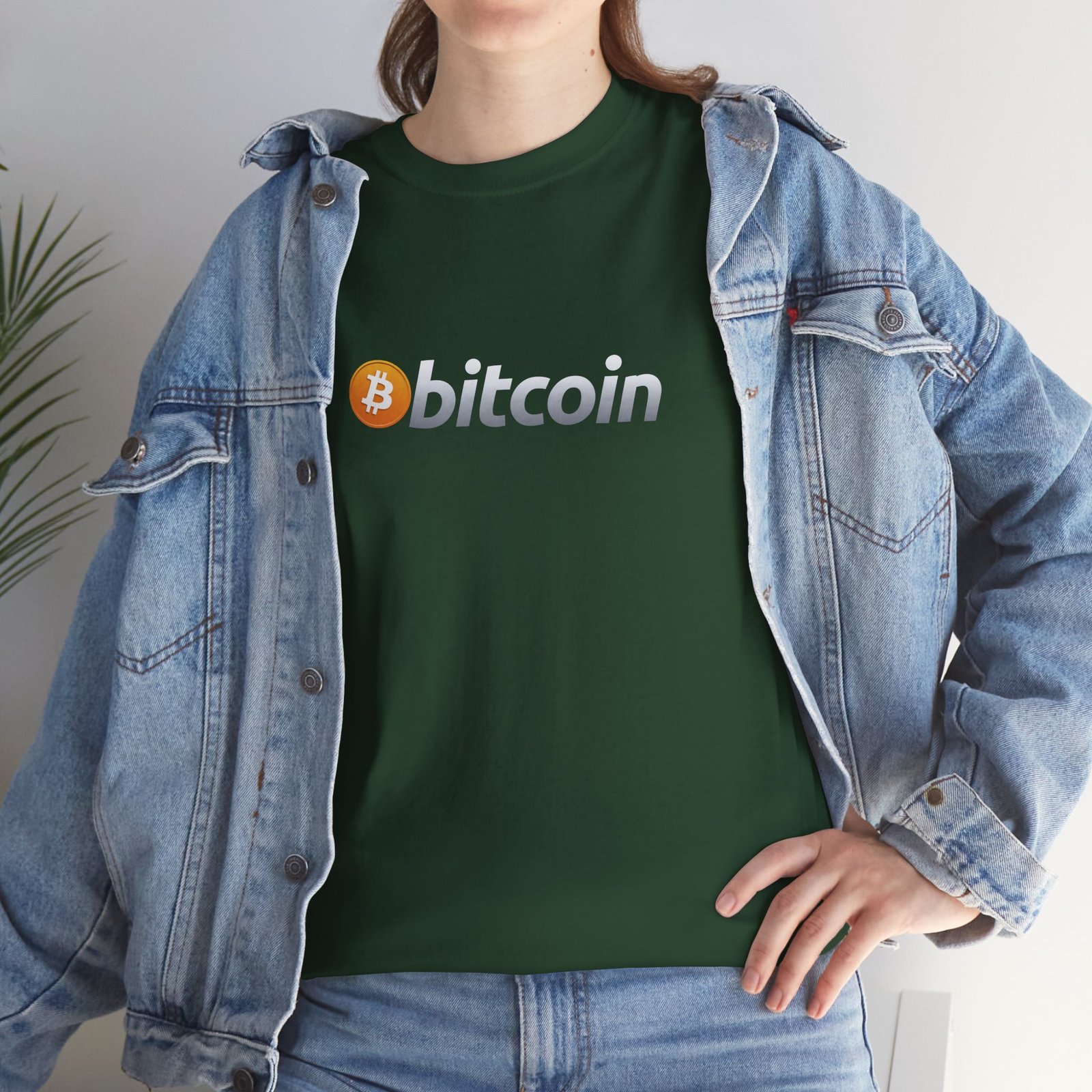 Bitcoin Logo Minimalist T-Shirt | Cryptocurrency T-Shirt - Image 40