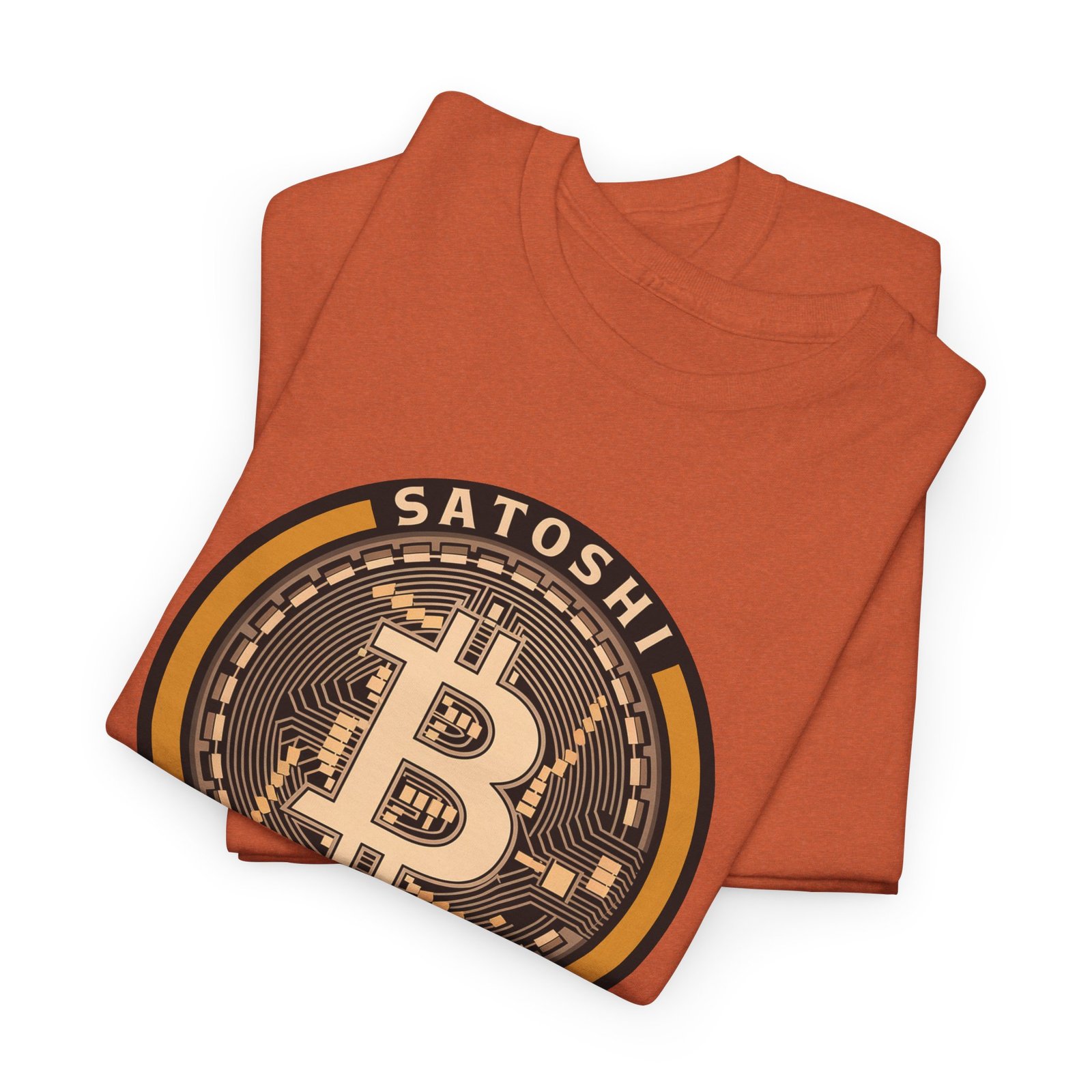 Satoshi Nakamoto Bitcoin T-Shirt | Crypto Pioneer Apparel | Blockchain Legacy Design - Image 14