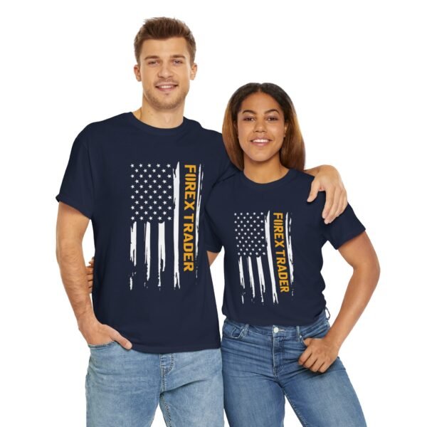 Forex Trader American Flag T-Shirt | Bold Trading T-Shirt for Forex Enthusiasts - Image 53