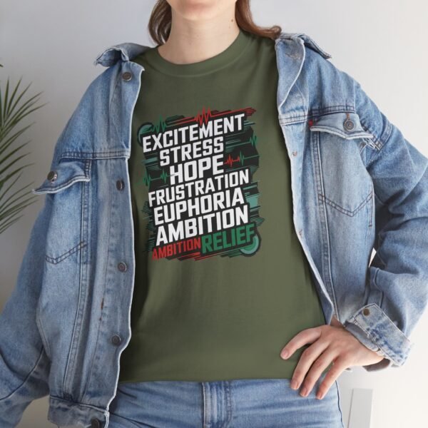 Trading Emotions T-Shirt | Unisex Trader Tee | Market Psychology Graphic Design - Image 64