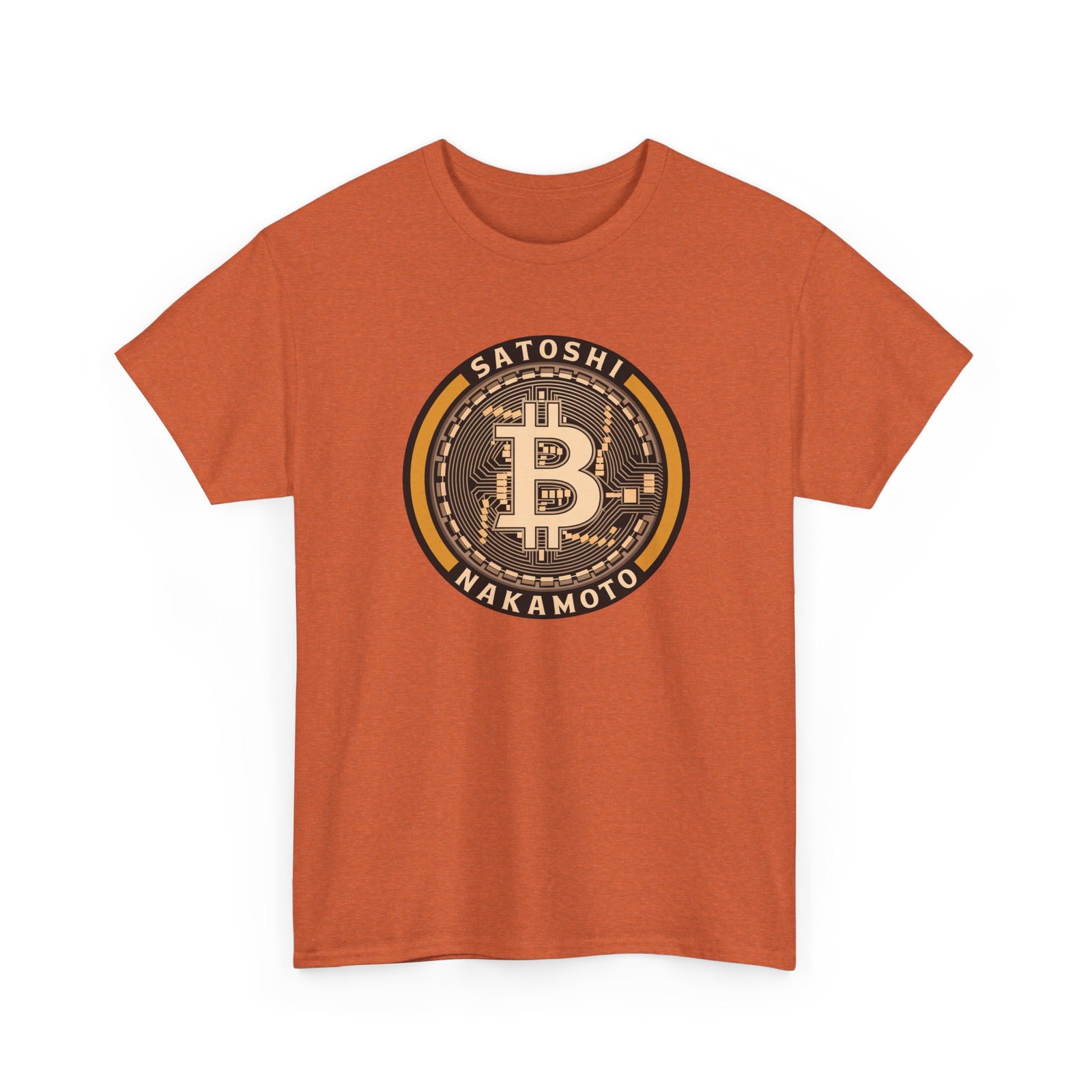 Satoshi Nakamoto Bitcoin T-Shirt | Crypto Pioneer Apparel | Blockchain Legacy Design - Image 13