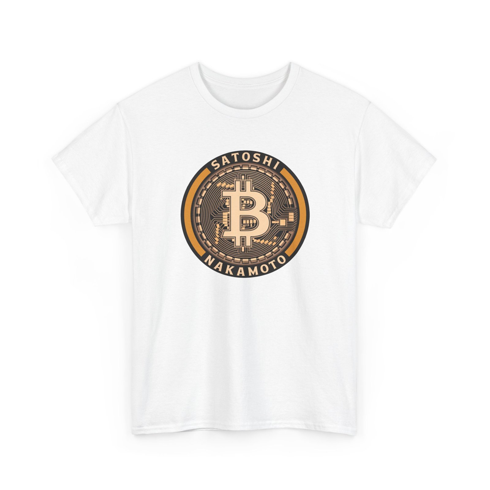 Satoshi Nakamoto Bitcoin T-Shirt | Crypto Pioneer Apparel | Blockchain Legacy Design - Image 7