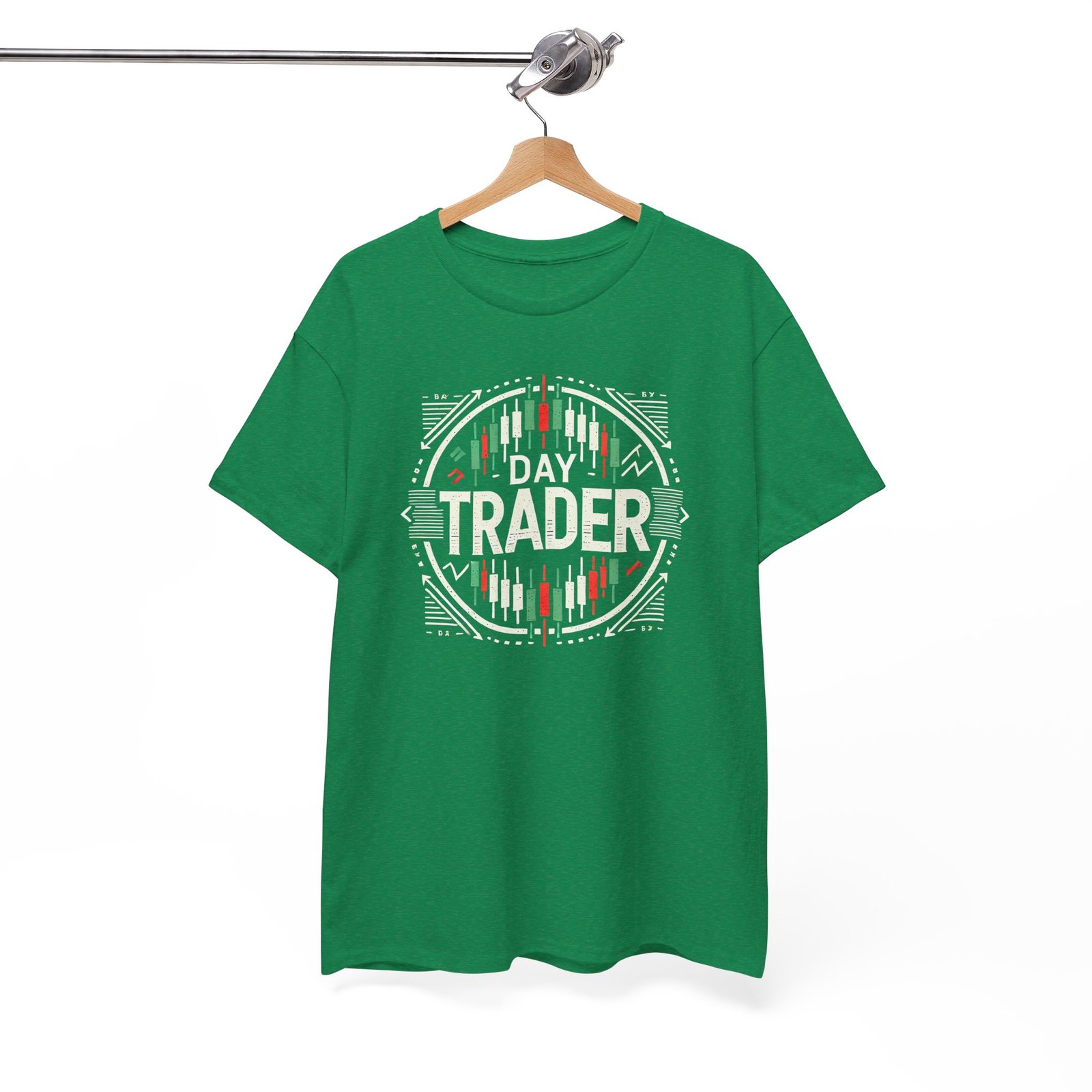 "Day Trader" | Trader T-Shirt Trading T-Shirt - Image 27