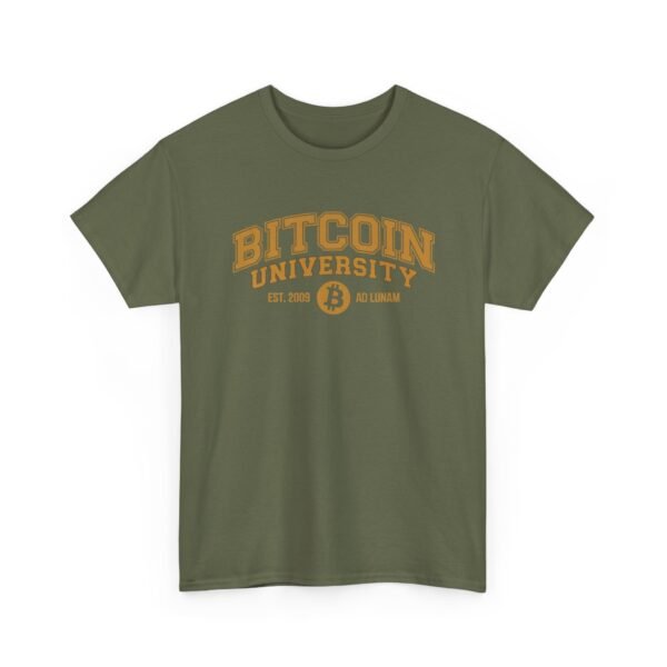 Bitcoin University T-Shirt Est. 2009 Ad Lunam | Cryptocurrency Apparel - Image 37
