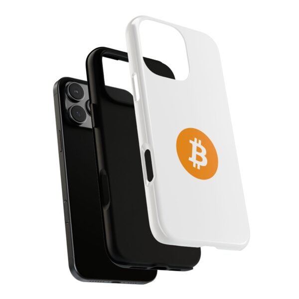 Bitcoin (BTC) iPhone Tough Case | Crypto Logo Protective Cover | Fits All iPhone Models - Image 126