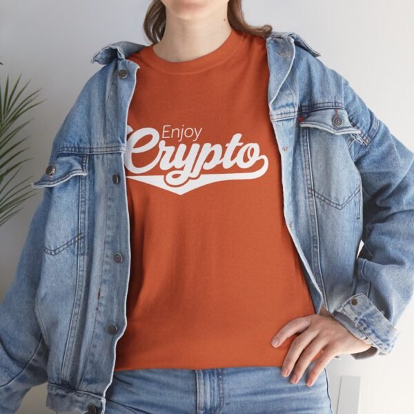 Enjoy Crypto T-Shirt | Cryptocurrency Apparel - Image 16