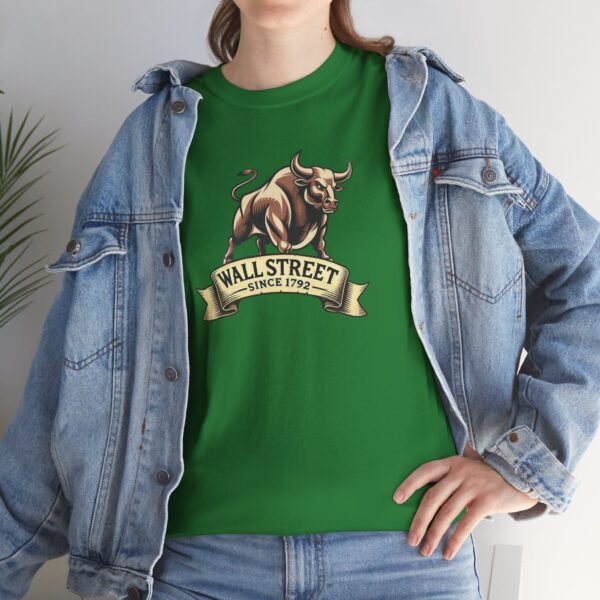 "Wall Street Bull - Since 1792" Trader T-Shirt | Trading T-Shirt - Image 76