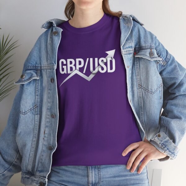 GBP/USD Minimalist Design | Trader T-Shirt Forex T-Shirt - Image 58