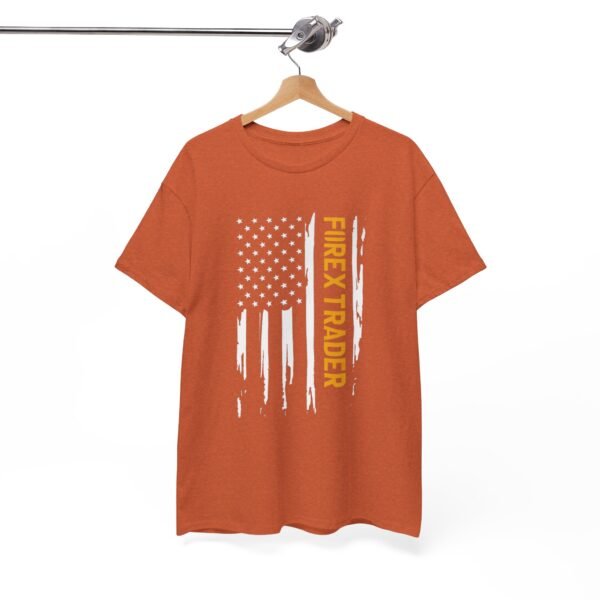Forex Trader American Flag T-Shirt | Bold Trading T-Shirt for Forex Enthusiasts - Image 9
